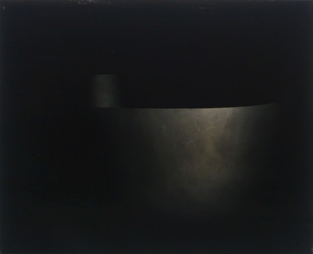 Norbert Frensch, o.T. 2009, 40x50 cm, Öl auf Nessel
