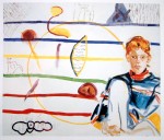 Cony Theis, Jennifer 11, 1995, 85 x 100 cm Öl Eitempera