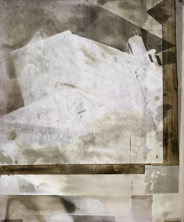 Stefan Kiess - o.T., 2014. Inkjet Prints aus collagiertem, analogem Fotomaterial auf Hahnemühle Albrecht Dürer Papier, 114x110 cm, Ed. 5 