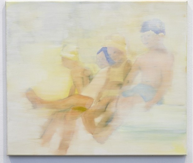 Barbara Petzold, Sommerlaune, 2017, Öl auf Leinen, 60 x 70 cm