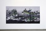 Fabian Hesse, Landschaft, Digitaldruck auf PVC-Plane, 2017, 4 x 2 m