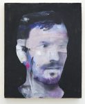 Lou Ros, TW, 2018, Öl, Acryl, Pastel, Aquarell auf Holz, 25 x 20 cm