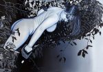 Amina Broggi, Den Ast absägen auf dem man sitzt, 2018, Acryl auf Leinwand, 140 x 200 cm