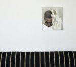 Ransome Stanley, Horseman 2020, Öl auf Leinwand, 50 x 40 cm