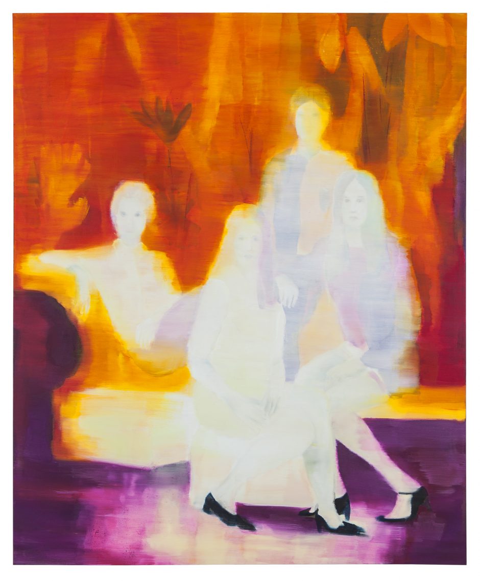 Dim Recollection, 2019, Öl auf Nessel, 173,5 x 145 cm