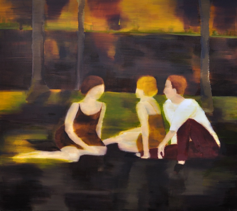Sommer, 2013, Öl auf Nessel, 160 x 180 cm