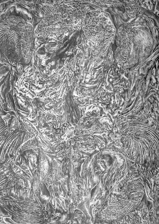 Strömungen I-III, 2006, Bleistiftzeichnung, 80 x 60 cm