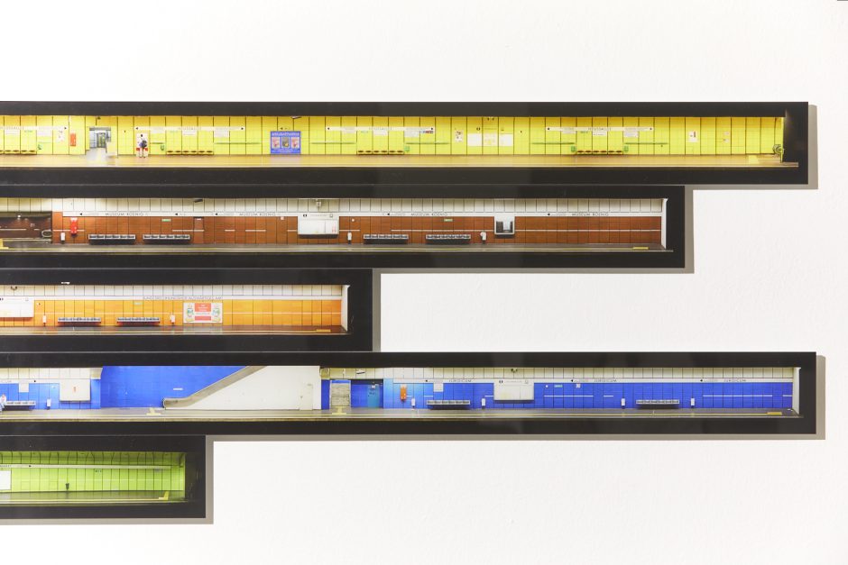 U Bahn Bonn, Nr. 1-5 (Ausschnitt), 2025, je Ed. B 1/7, je 10 x 150/165 cm