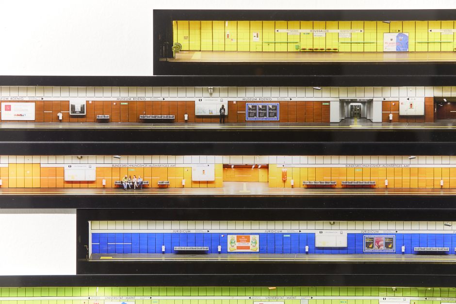 U Bahn Bonn, Nr. 1-5 (Ausschnitt), 2025, je Ed. B 1/7, je 10 x 150/165 cm