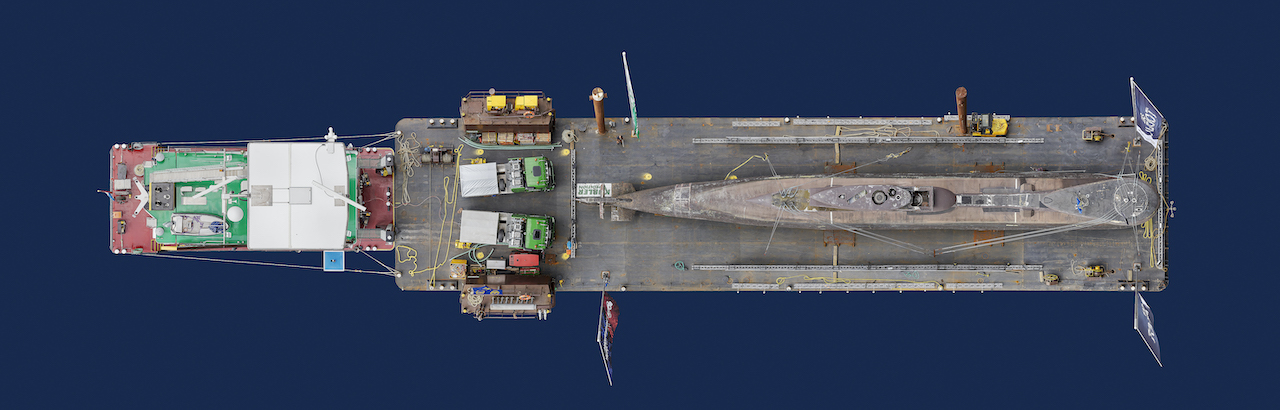 Schiff Nr. 32, 2025, Ed. B 1/5, 170 x 54 cm