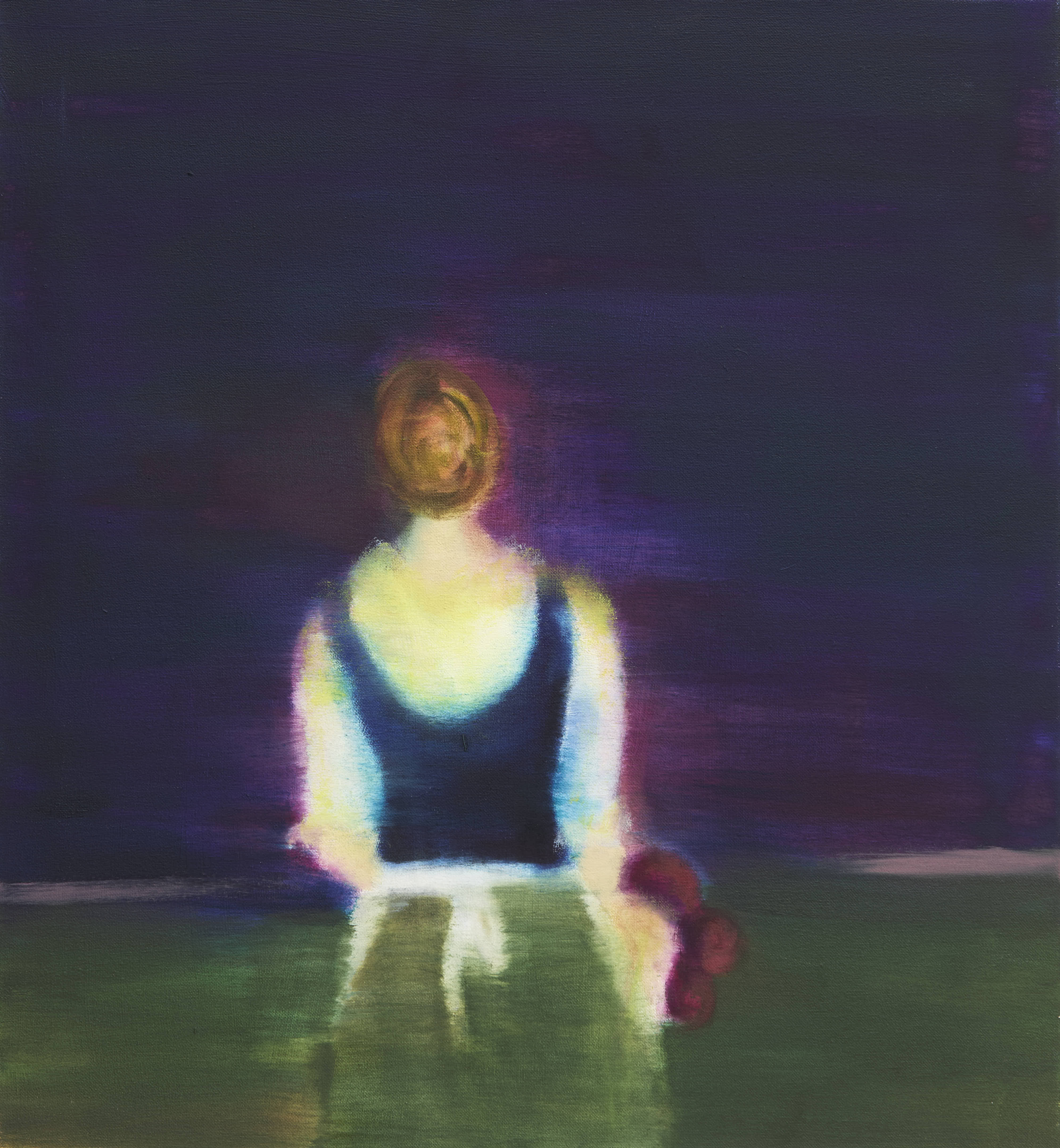 Barbara Petzold, Lost in Black Forest, 2020, Öl auf Leinwand, 65 x 60 cm